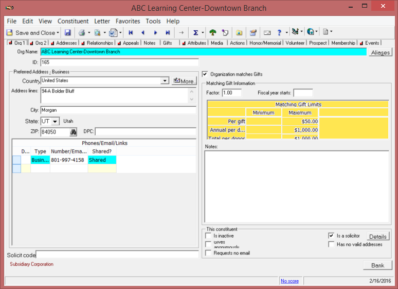 How to Import Matching Gifts