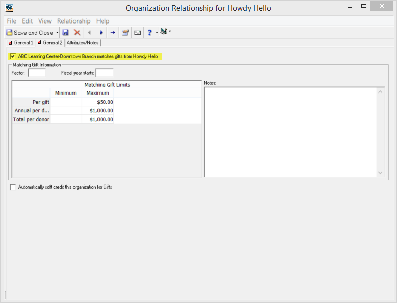 How to Import Matching Gifts