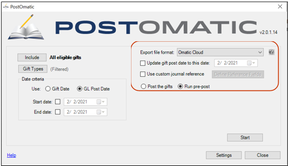 Sort and Summary Option Differences in Omatic Cloud Post to GL vs ...