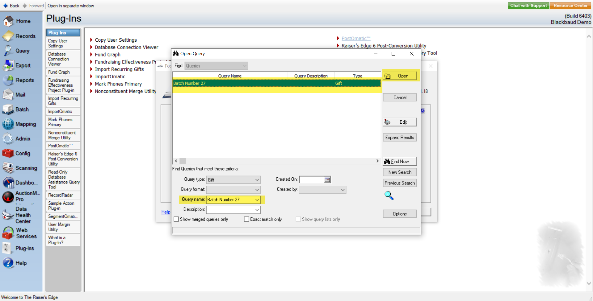 How to Select a Single Batch for Posting