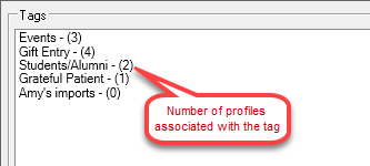 How to Use Profile Tags
