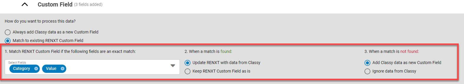 Error: Multiple matches found for Constituent Custom Field. Please ...
