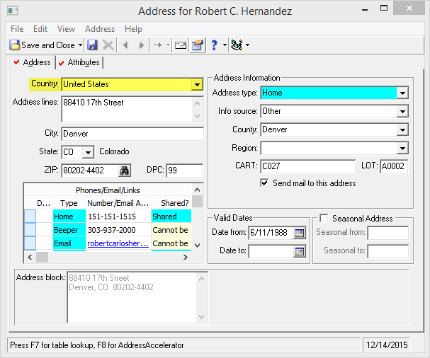 Issue: Advanced Address Processing Screen (AAP) Appears for Every ...