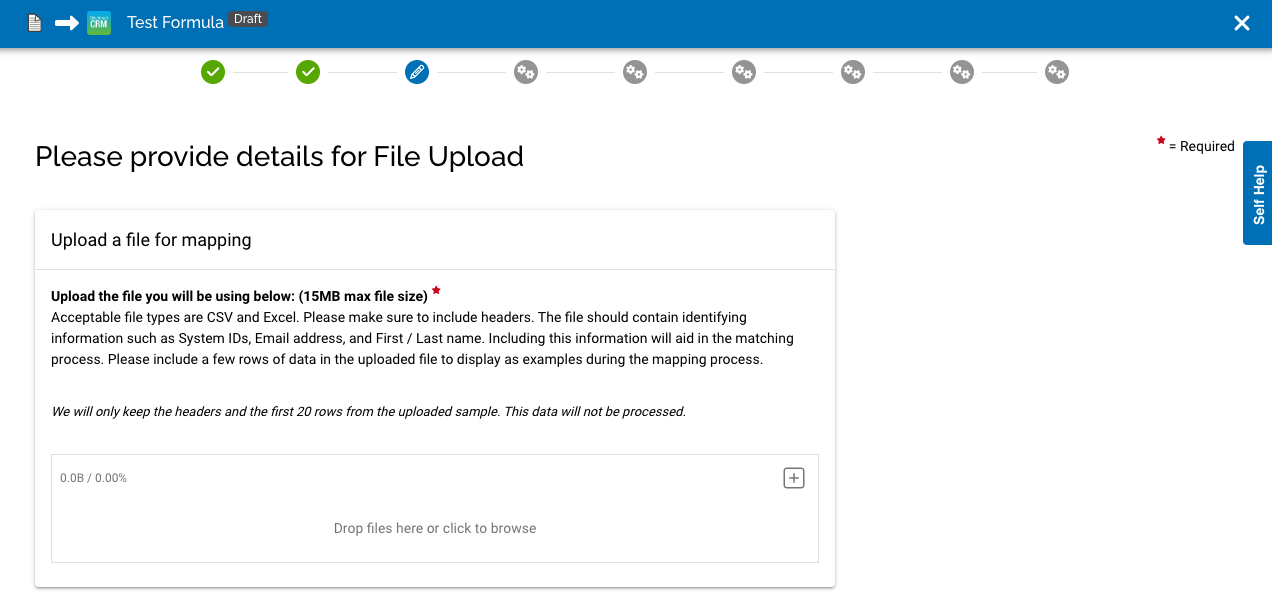 How the File Upload Data Source Works