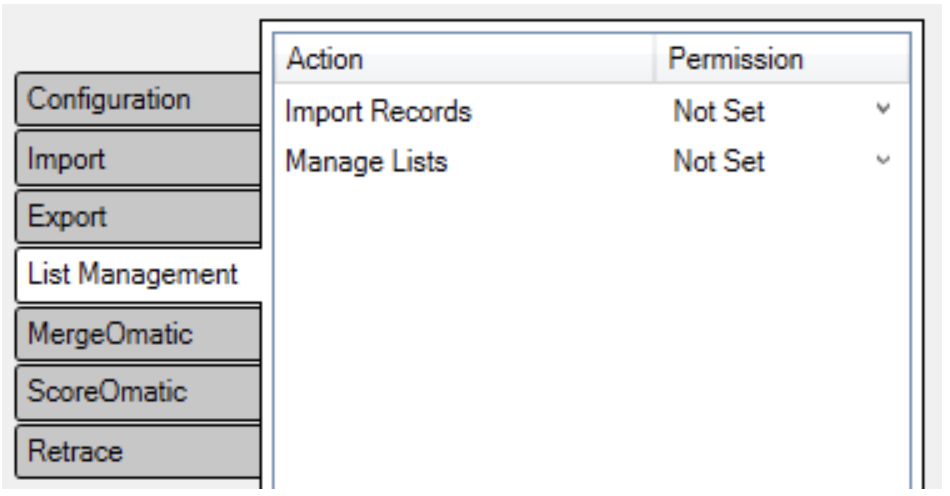 ImportOmatic General Settings - Security