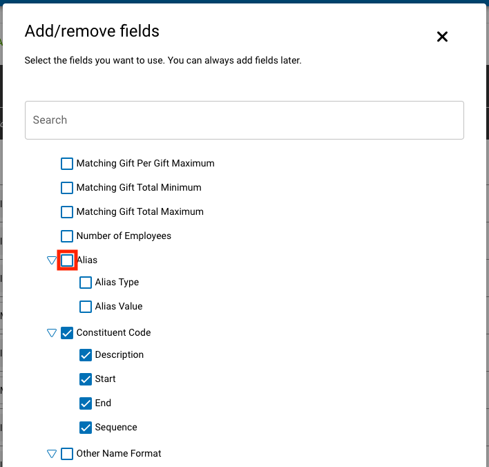 How to Add/Remove Destination Fields/Objects in the Field Map