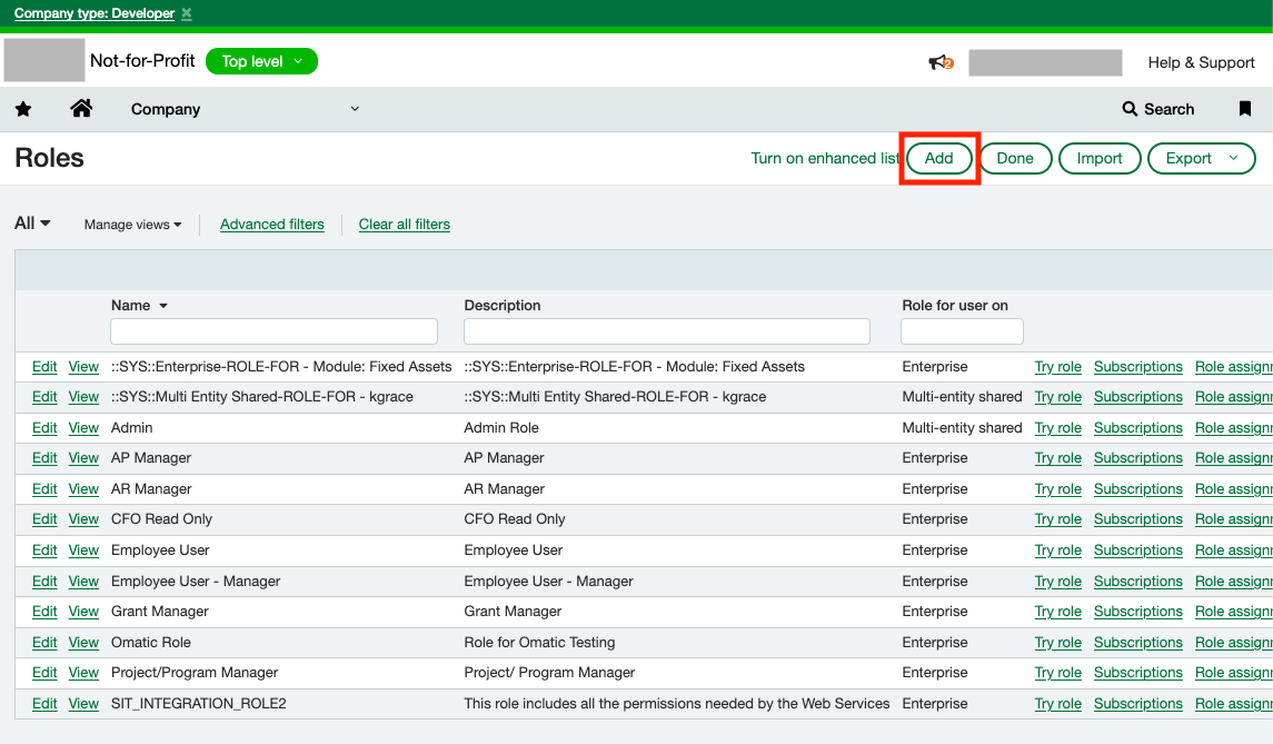 How to Configure Sage Intacct for Data Integrations with Omatic Products