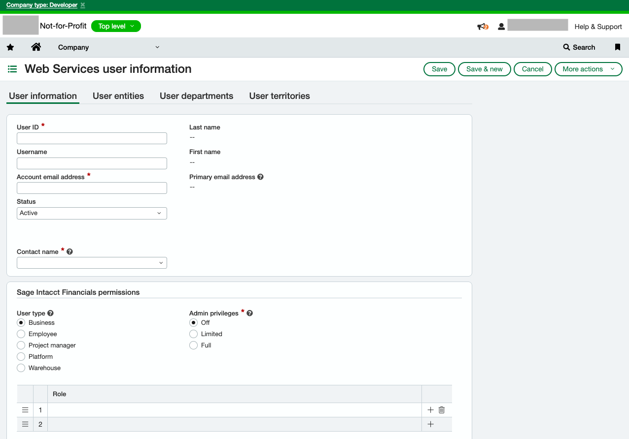 How to Configure Sage Intacct for Data Integrations with Omatic Products