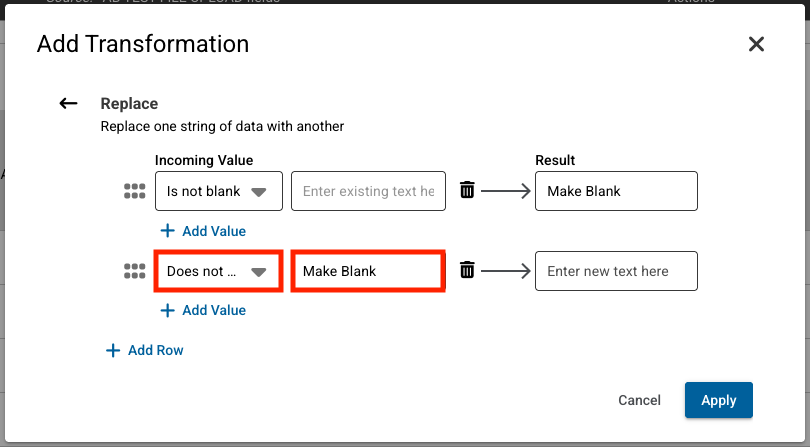 How to Configure Conditional Mapping to Blank out a Field Based on ...