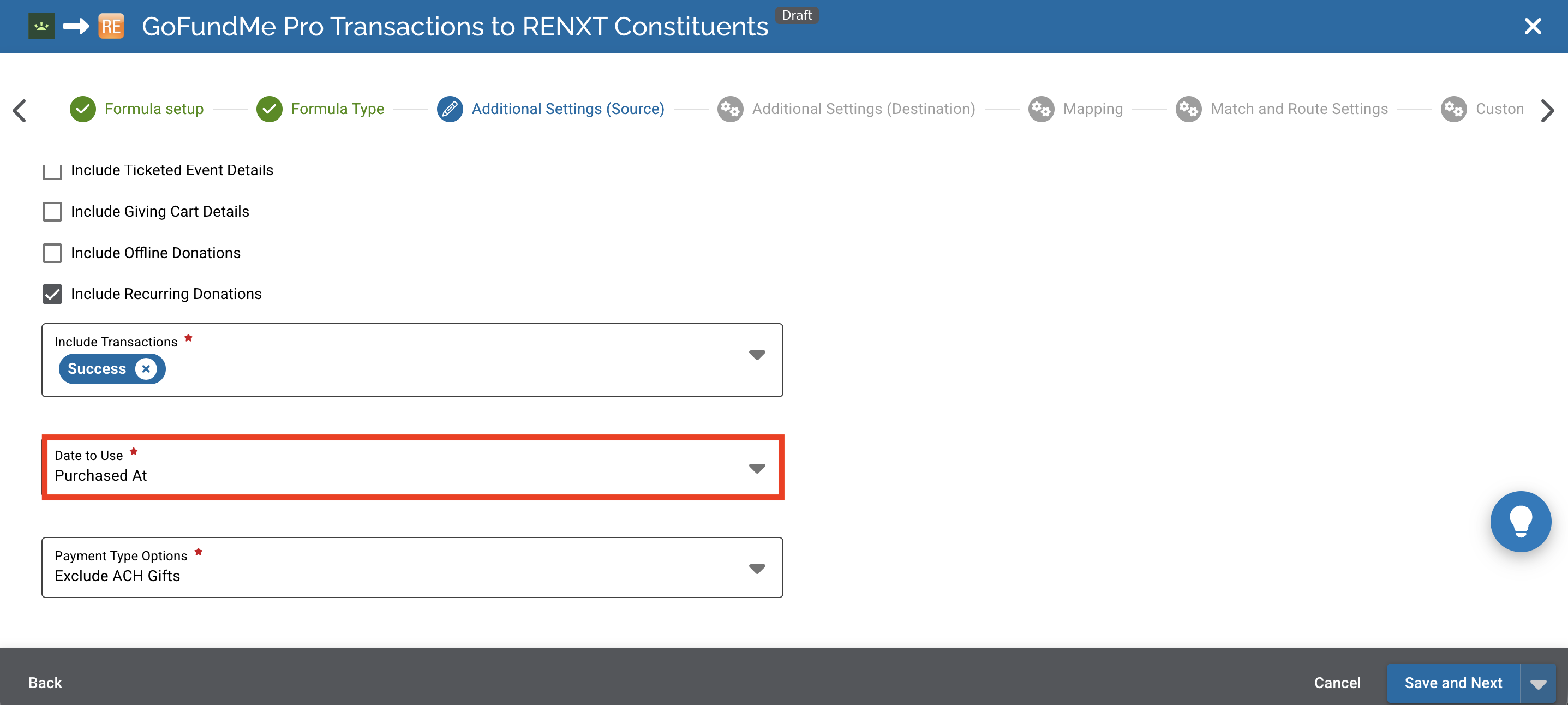 Issue: Omatic Cloud Pulling in Duplicate GoFundMe Pro Transactions