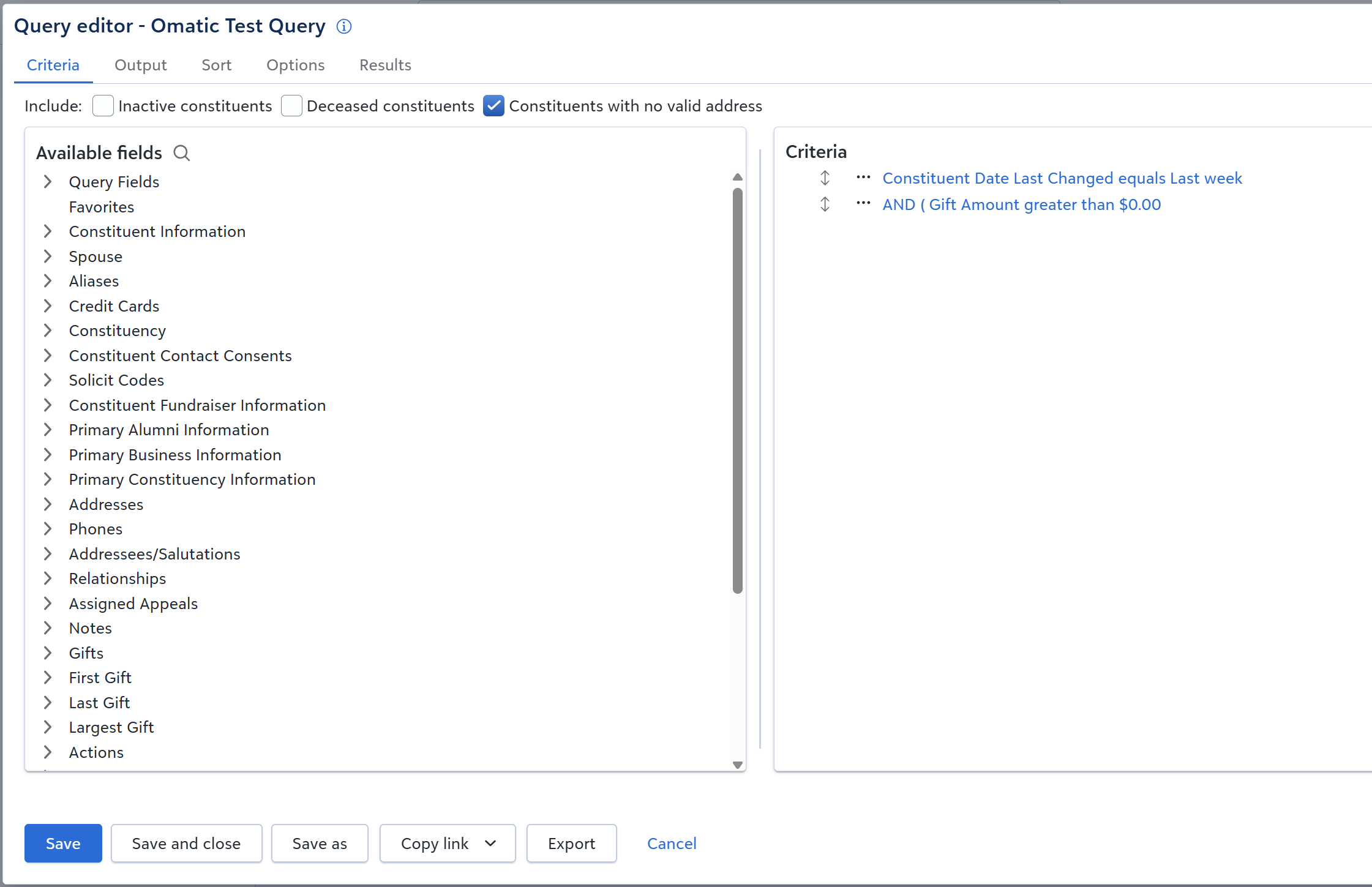 How to Use a Raiser's Edge NXT Query as a Data Source